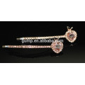 Brillante cristal Barrette Rhinestone Bobby pin